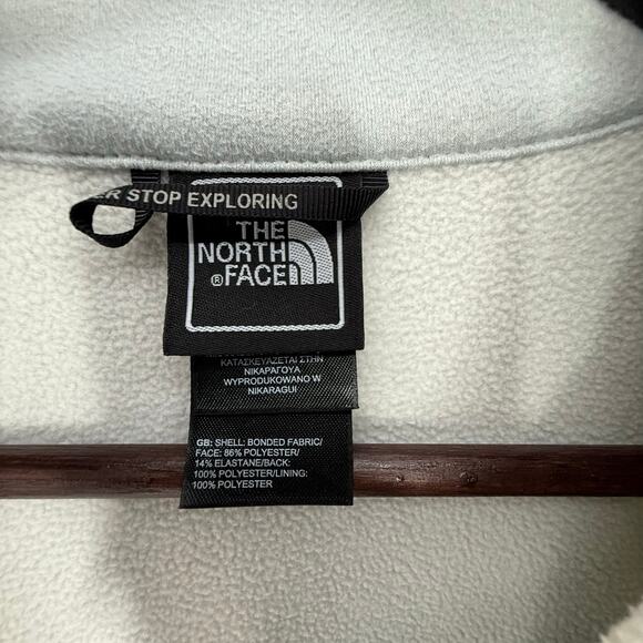 The North Face Apex Bionic WindWall Softshell Jacket Womens Small Tan Teal - Picture 3 of 7